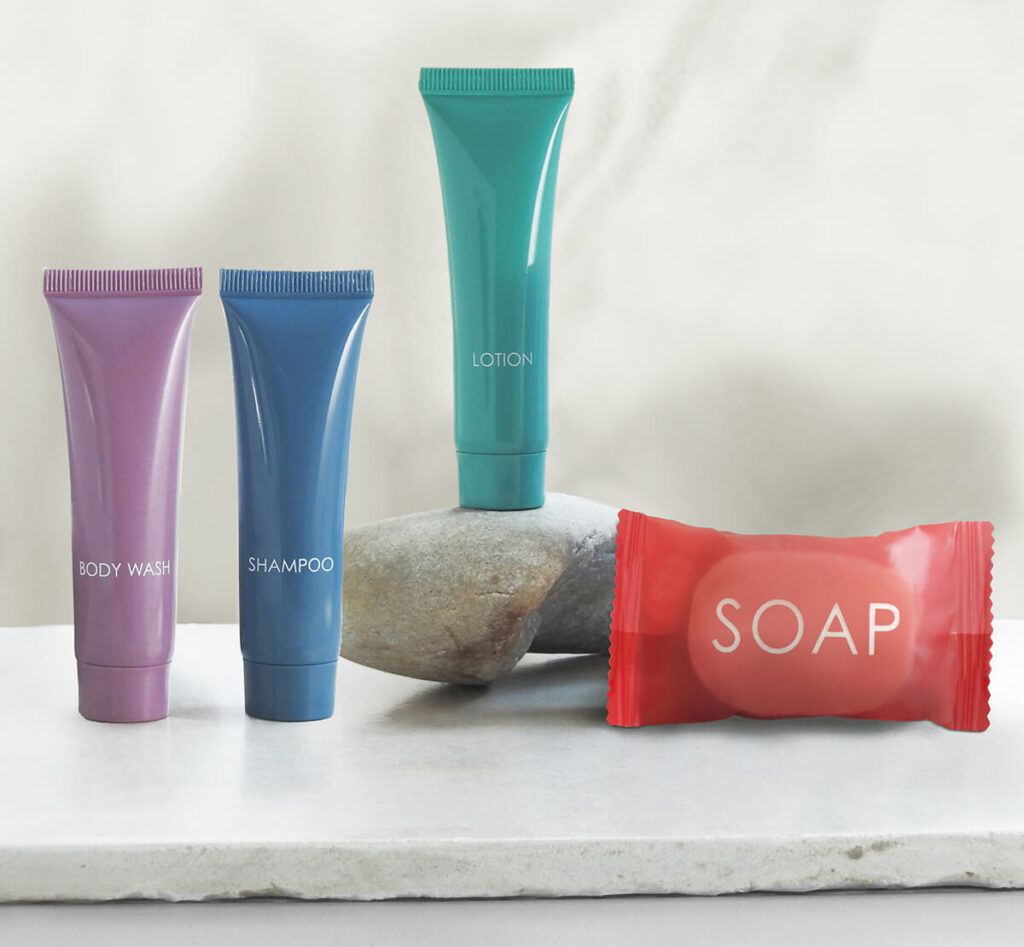 COLORZ HOTEL BATHROOM AMENITIES (x 400) - No Filter
