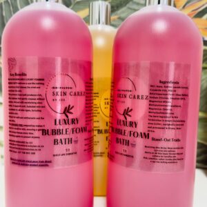 LUXURY FOAMING BUBBLE BATH 1LT